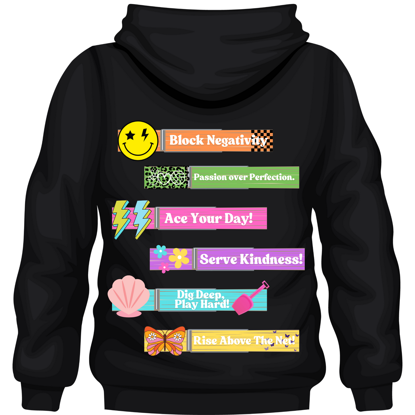 Volleyball - Pins of Motivation