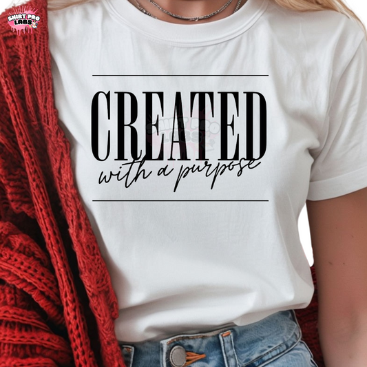 Created with a Purpose Hoodie – Walk by Faith Collection
