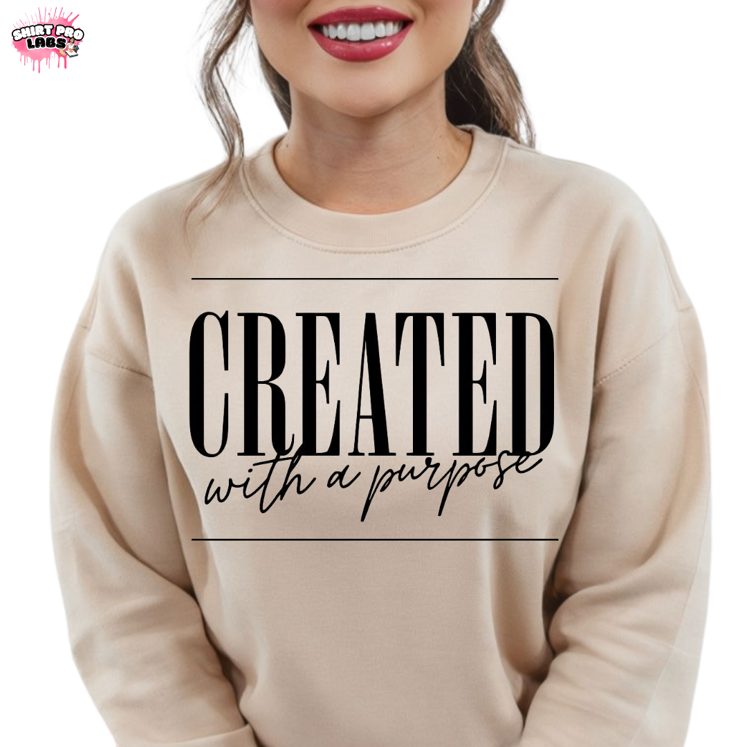 Created with a Purpose Hoodie – Walk by Faith Collection