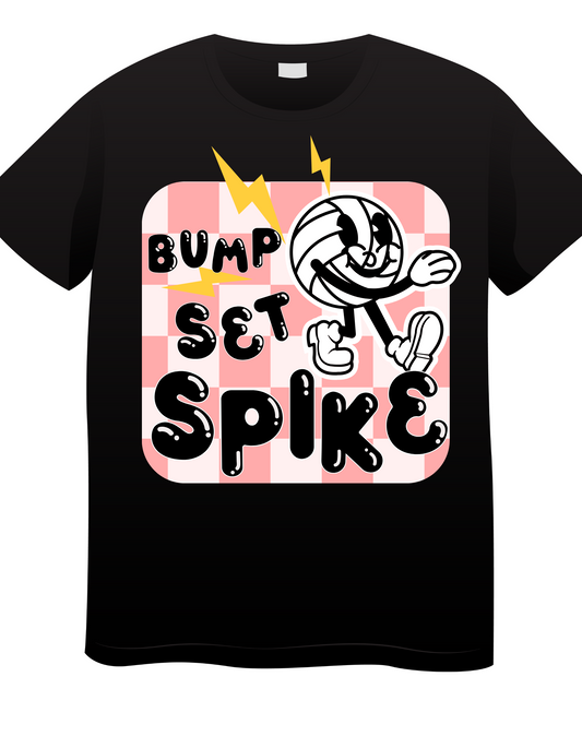 Bump. Set. SPIKE - lightning strike