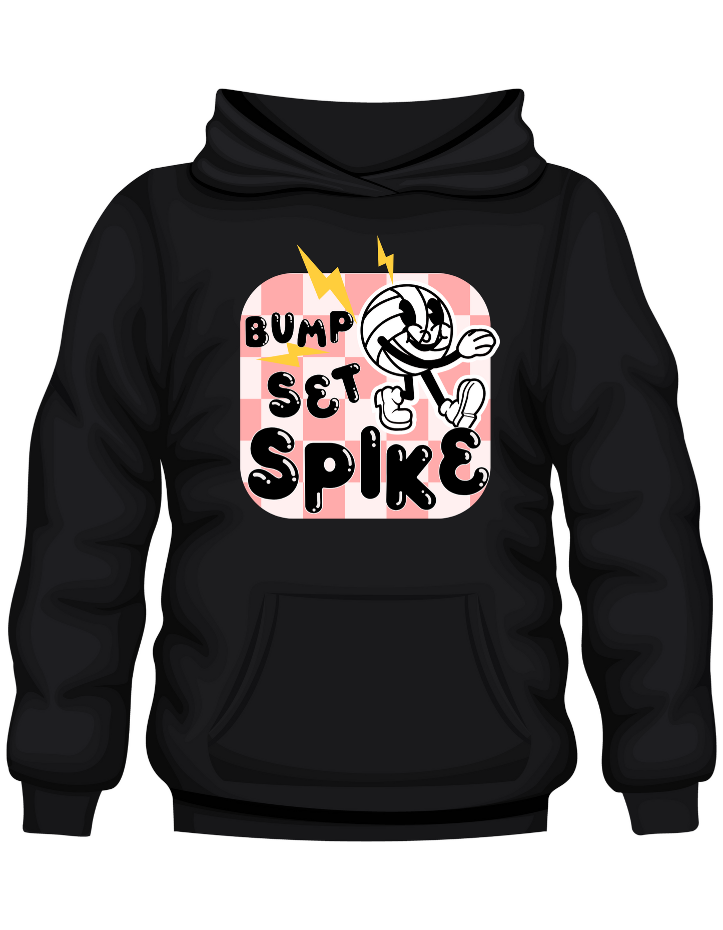 Bump. Set. SPIKE - lightning strike
