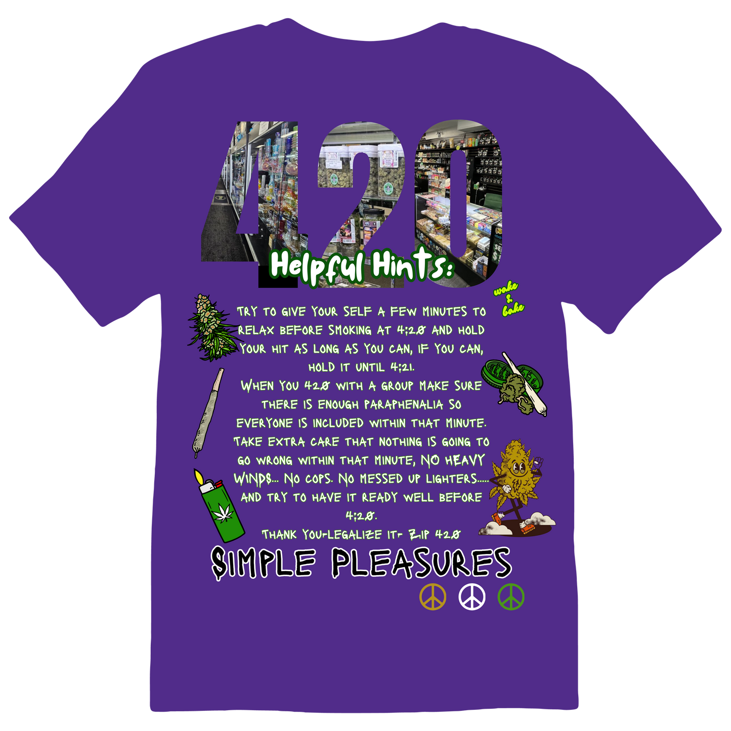 Stoned & Grateful – 420 Limited Edition Tee