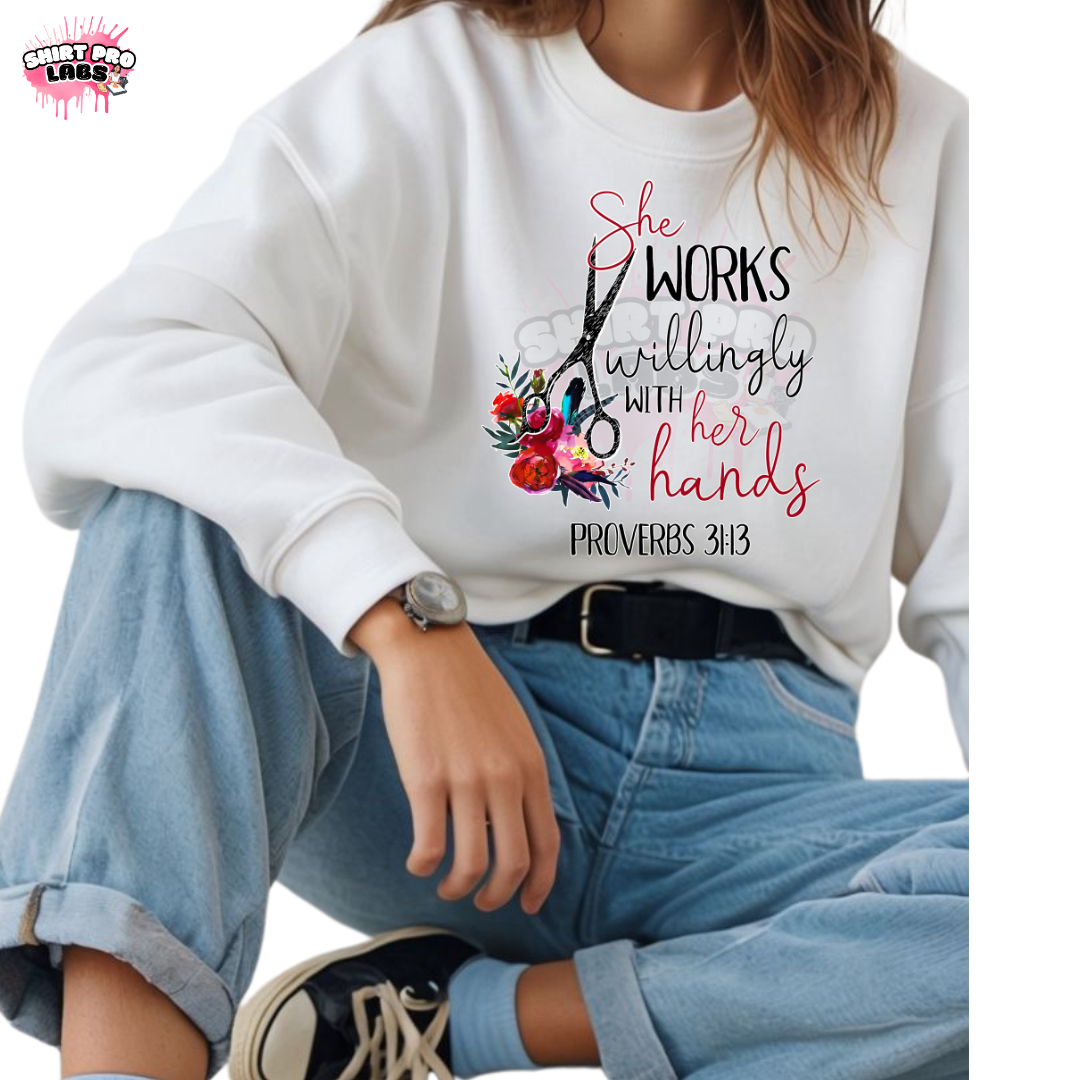 “She Works Willingly with Her Hands” – Hairstylist Edition