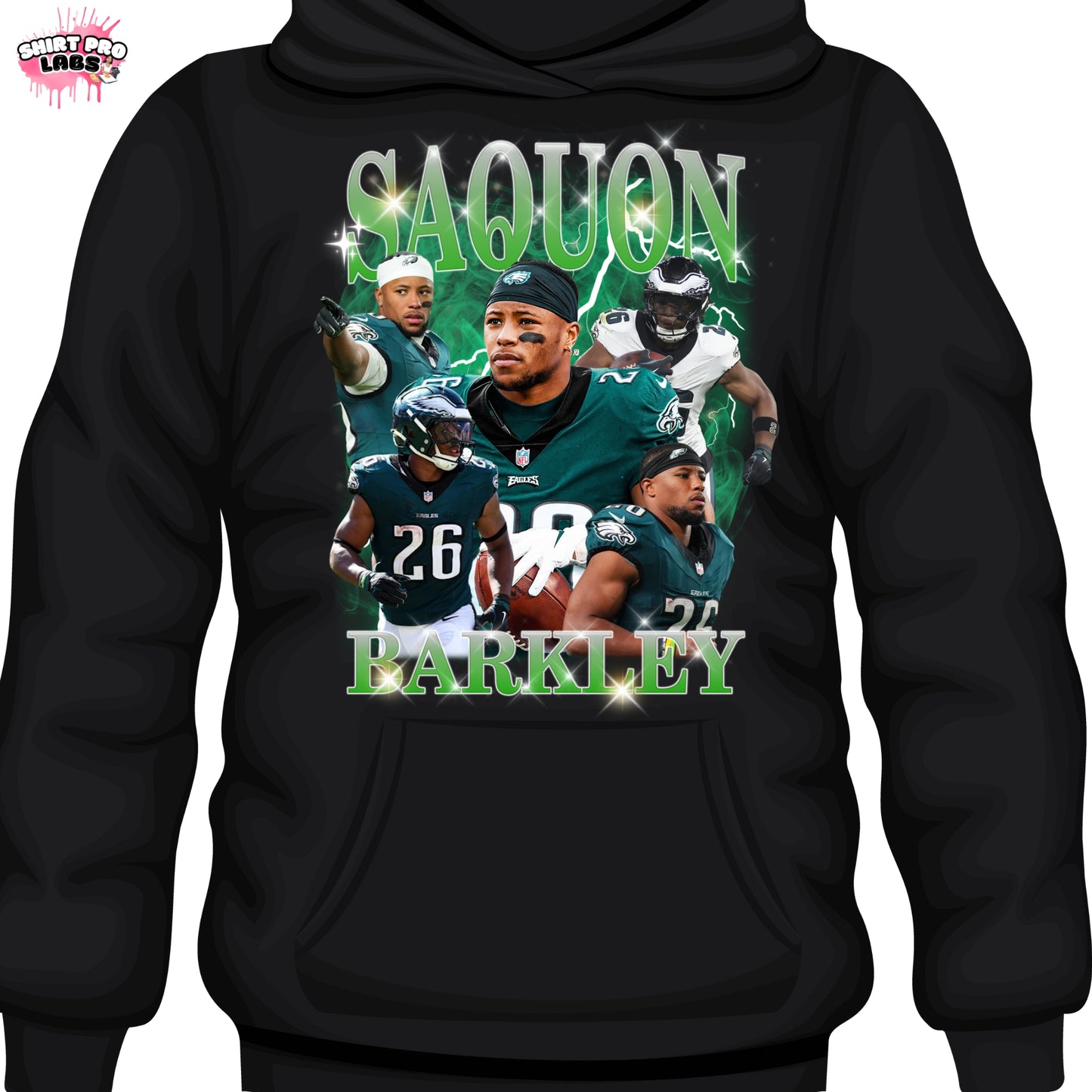 Saquon Barkley Collage Graphic