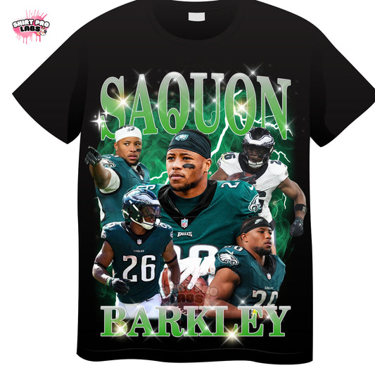 Saquon Barkley Collage Graphic