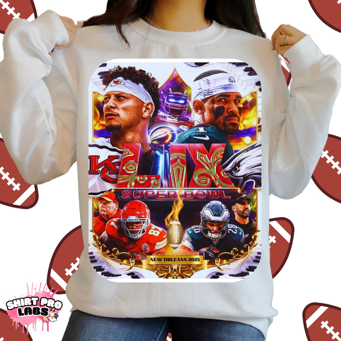 Superbowl 2025 Collage