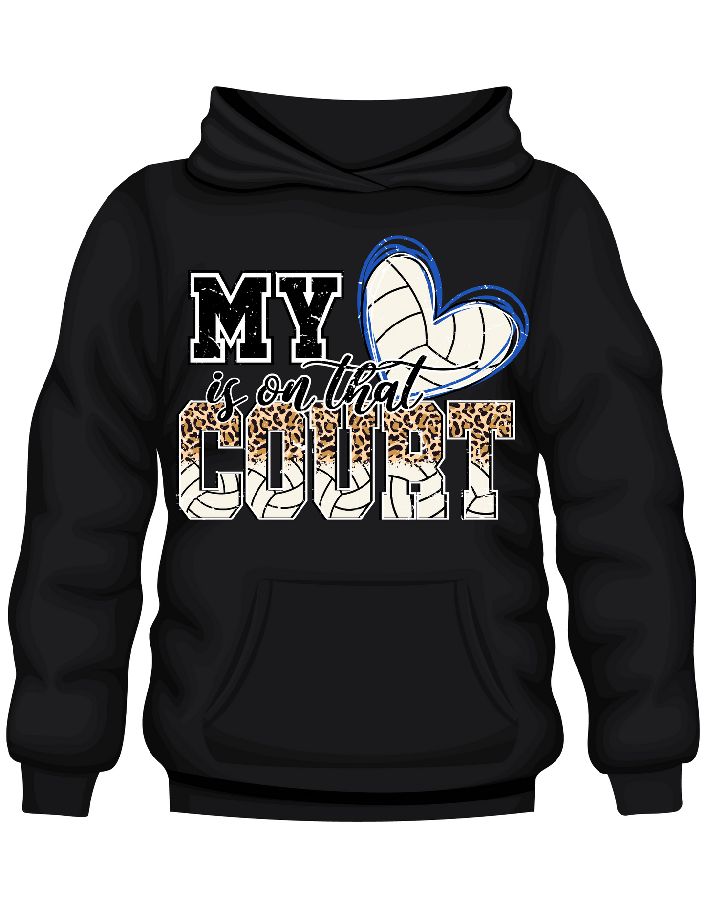 My heart is on the Volleyball Court