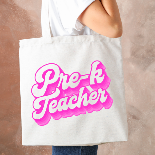 Barbie Vibes -  Pre-K Tote Bag