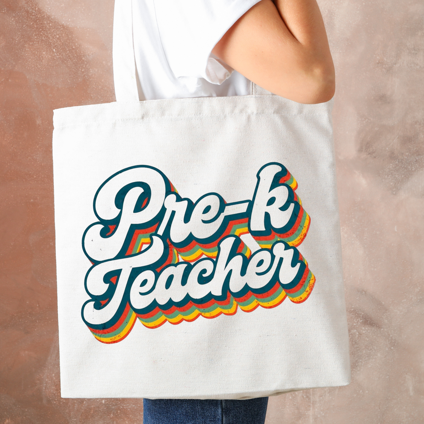 Groovy Pre-K Tote Bag