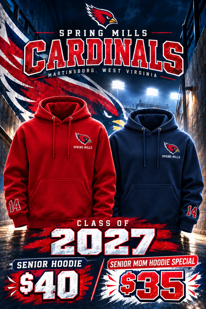 Spring Mills Cardinals Senior, Mom & Dad Hoodies | Shirt Pro Labs
