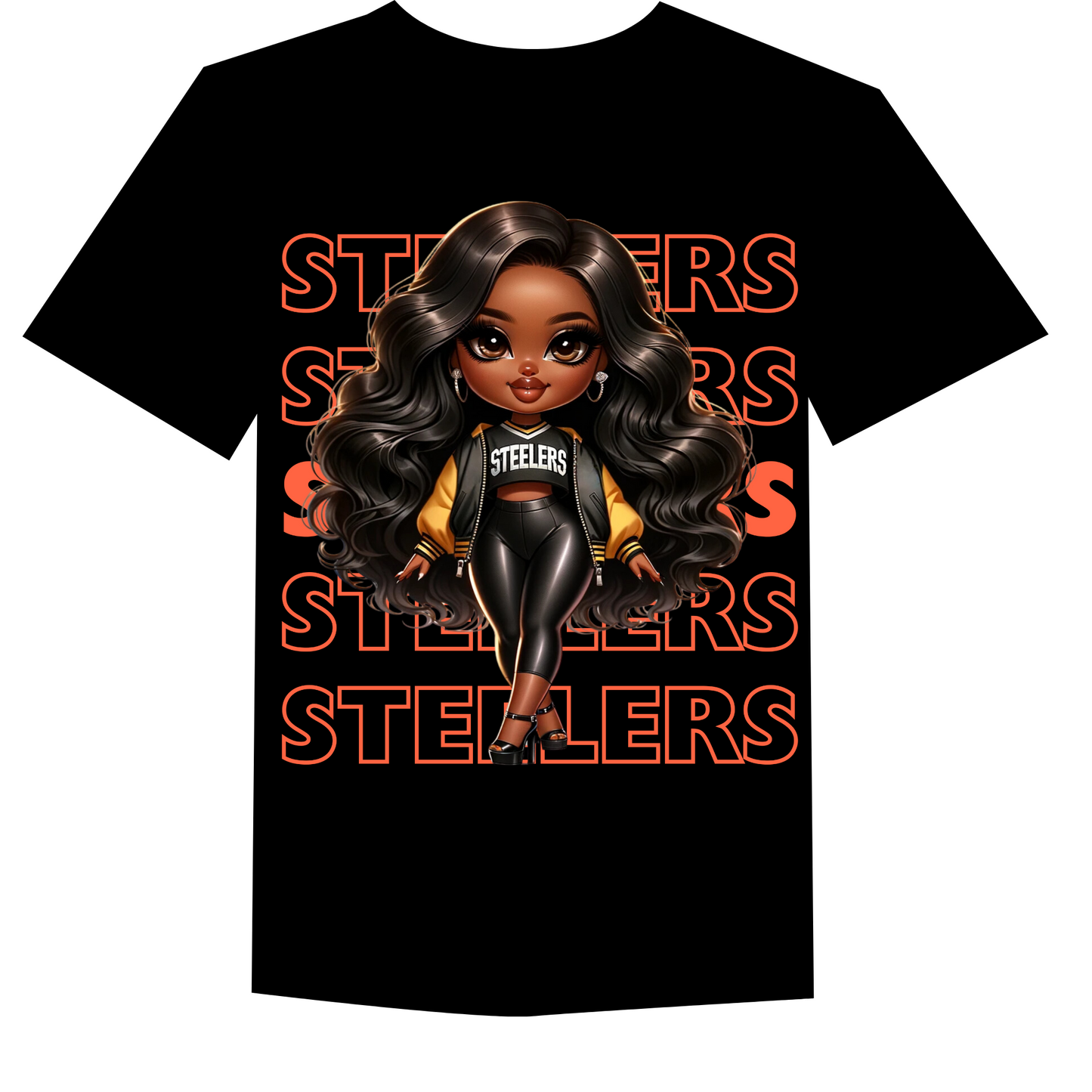 Steeler Girl Red