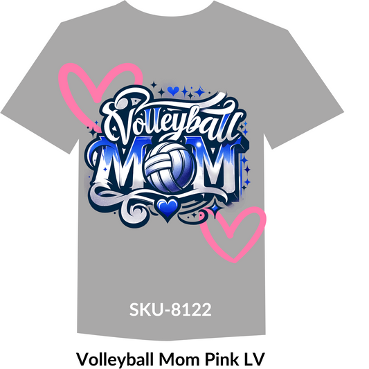 Volleyball Mom Pink LV